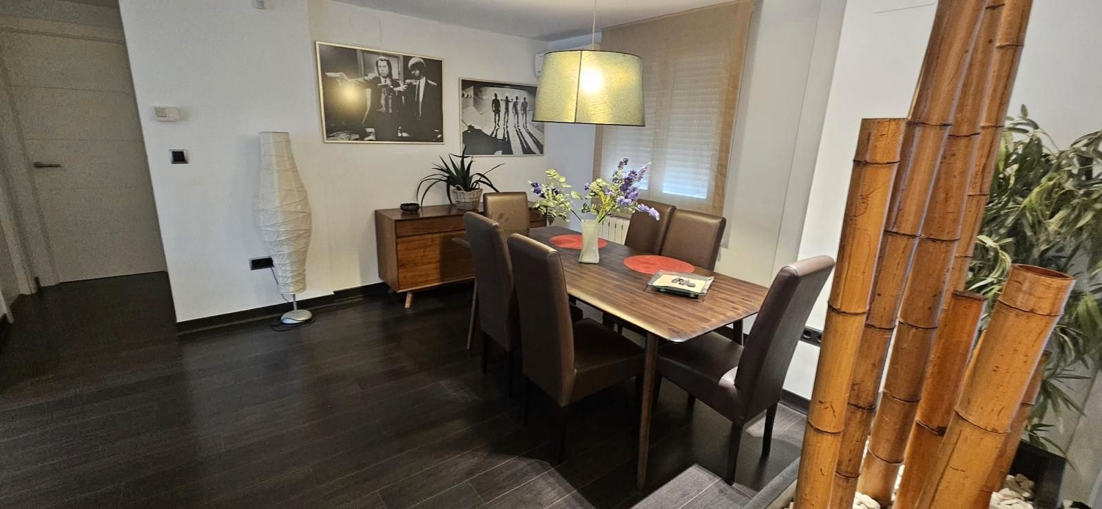 Menjador de Pis de lloguer en  Albacete Capital amb Aire condicionat, Calefacció i Moblat