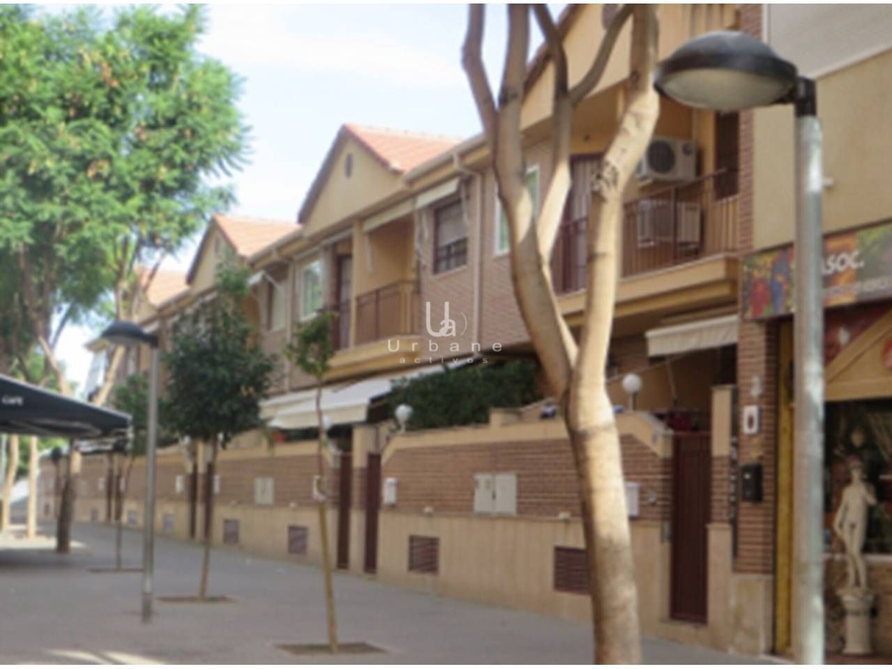 Exterior view of Single-family semi-detached for sale in  Murcia Capital