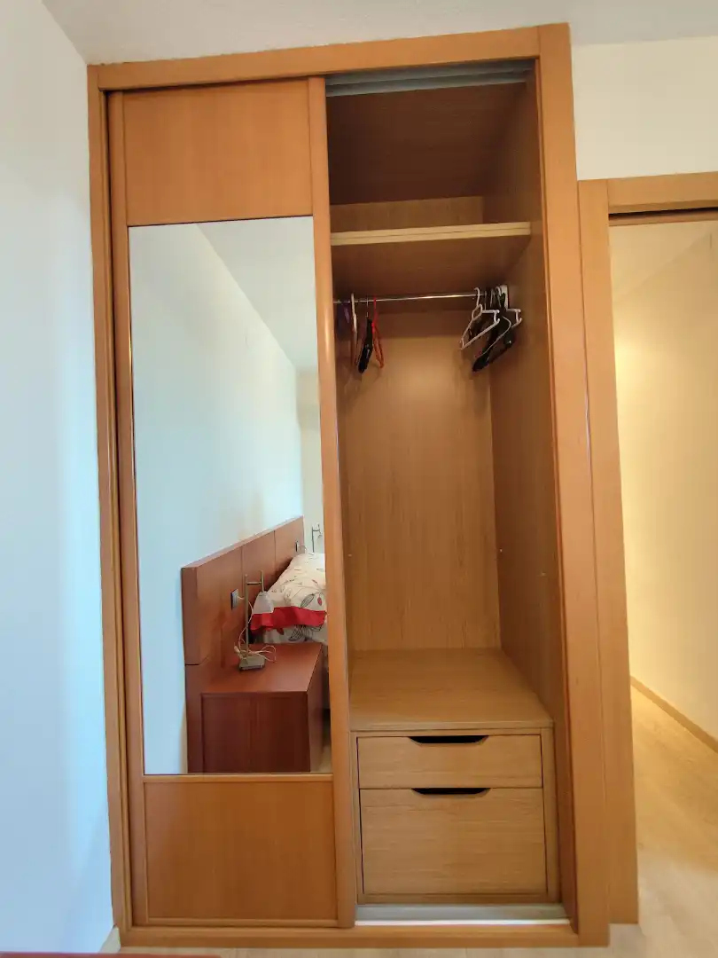 Bedroom of Flat for rent in Valencia  with Air Conditioner, Furnished and Washing machine