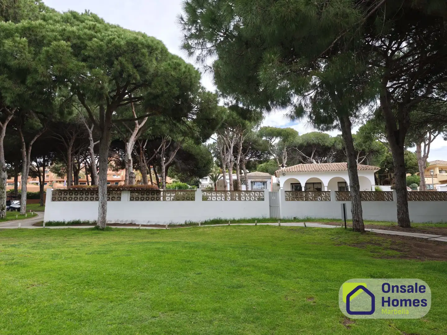 Jardí de Casa o xalet en venda en Marbella amb Jardí privat