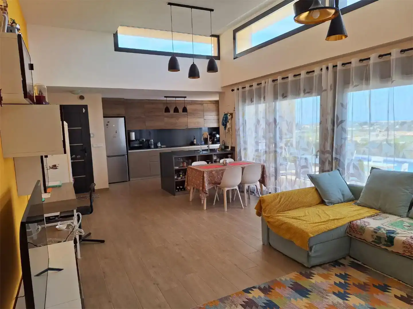 Sala de estar de Casa o chalet en venta en Dénia con Aire acondicionado y Piscina