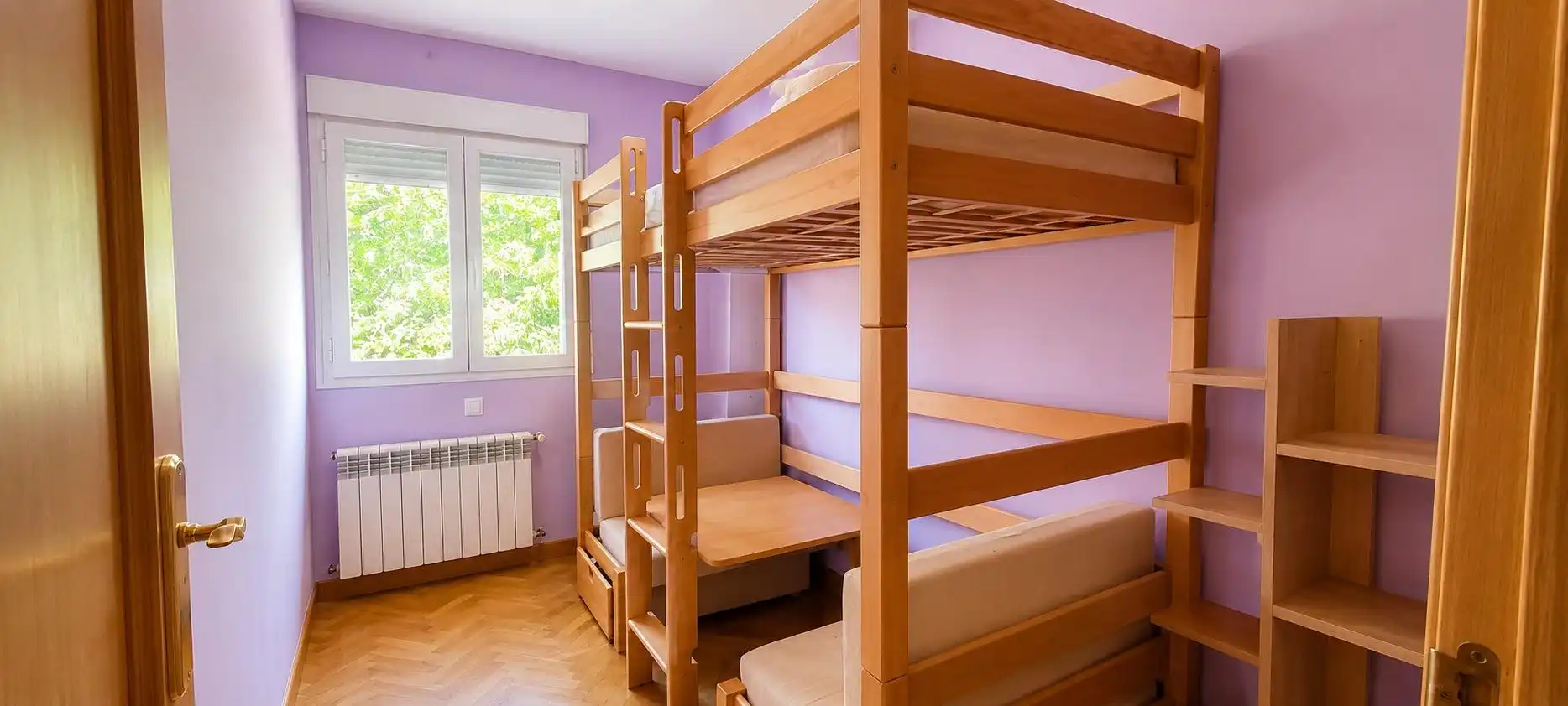 Bedroom of Detached homes for rent in Majadahonda  with Air Conditioner, Heating and Private garden