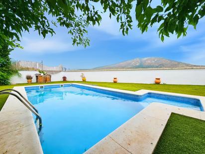 Swimming pool of House or chalet for sale in Los Villares  with Air Conditioner, Terrace and Swimming Pool
