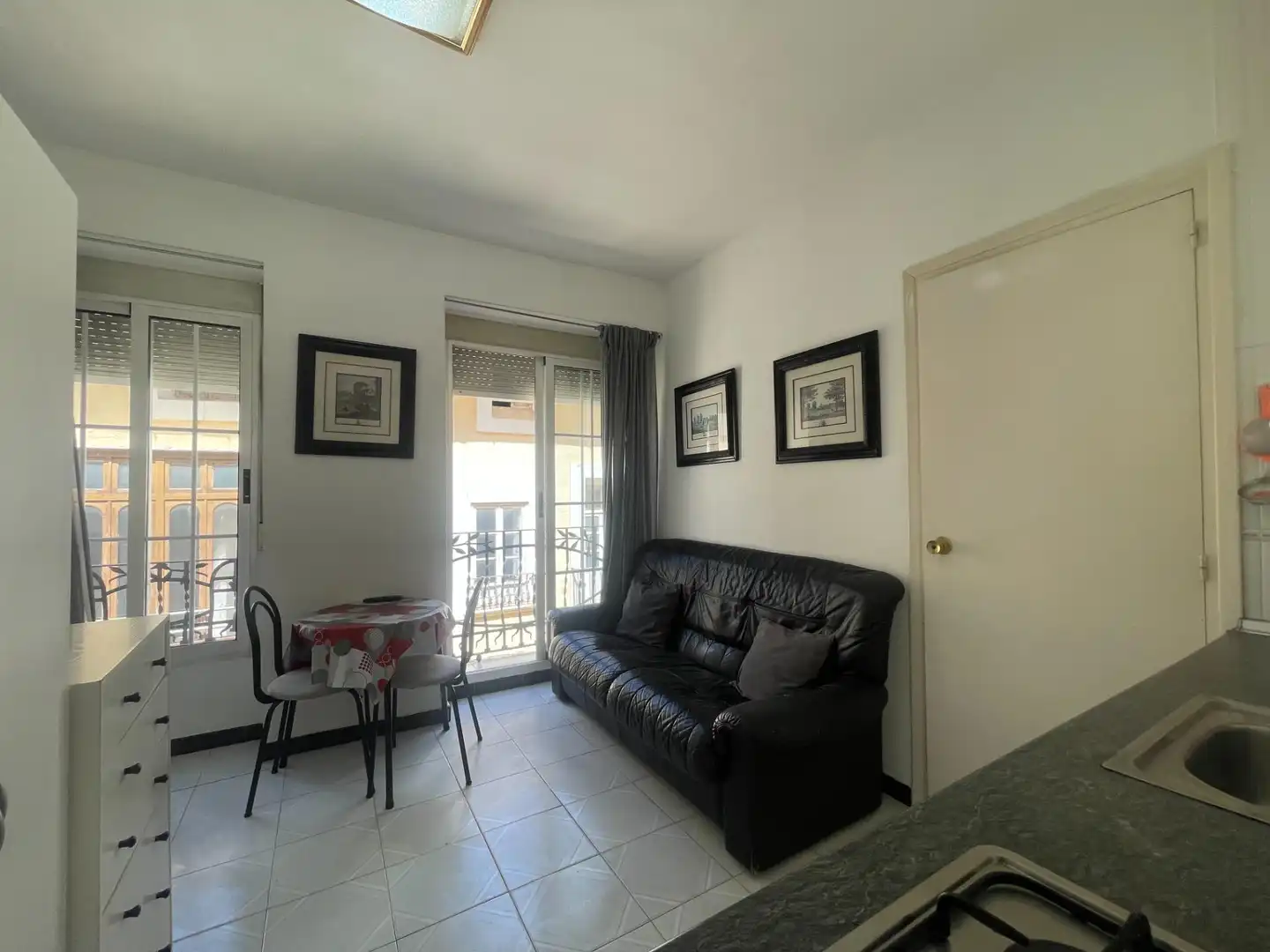Sala de estar de Apartamento de alquiler en Requena con Balcón