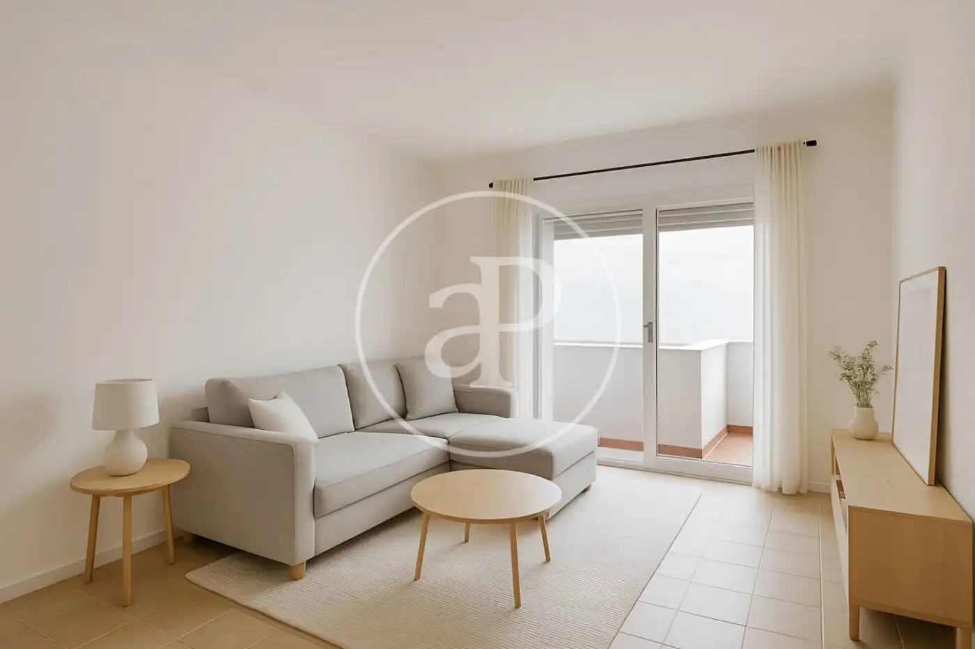 Living room of Flat for sale in  Barcelona Capital  with Heating