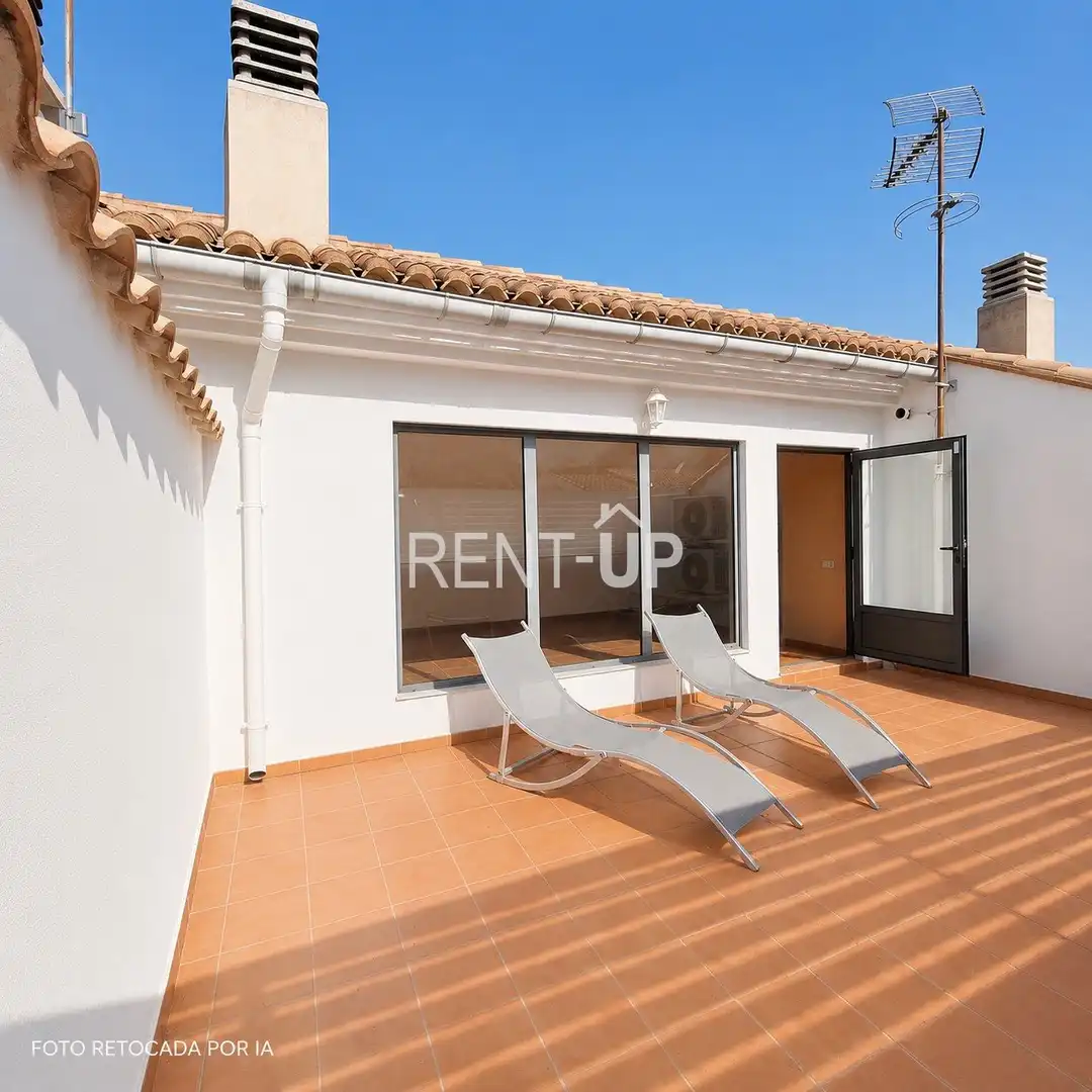 Terraza de Casa adosada en venta en Novelé  / Novetlè con Aire acondicionado, Terraza y Trastero