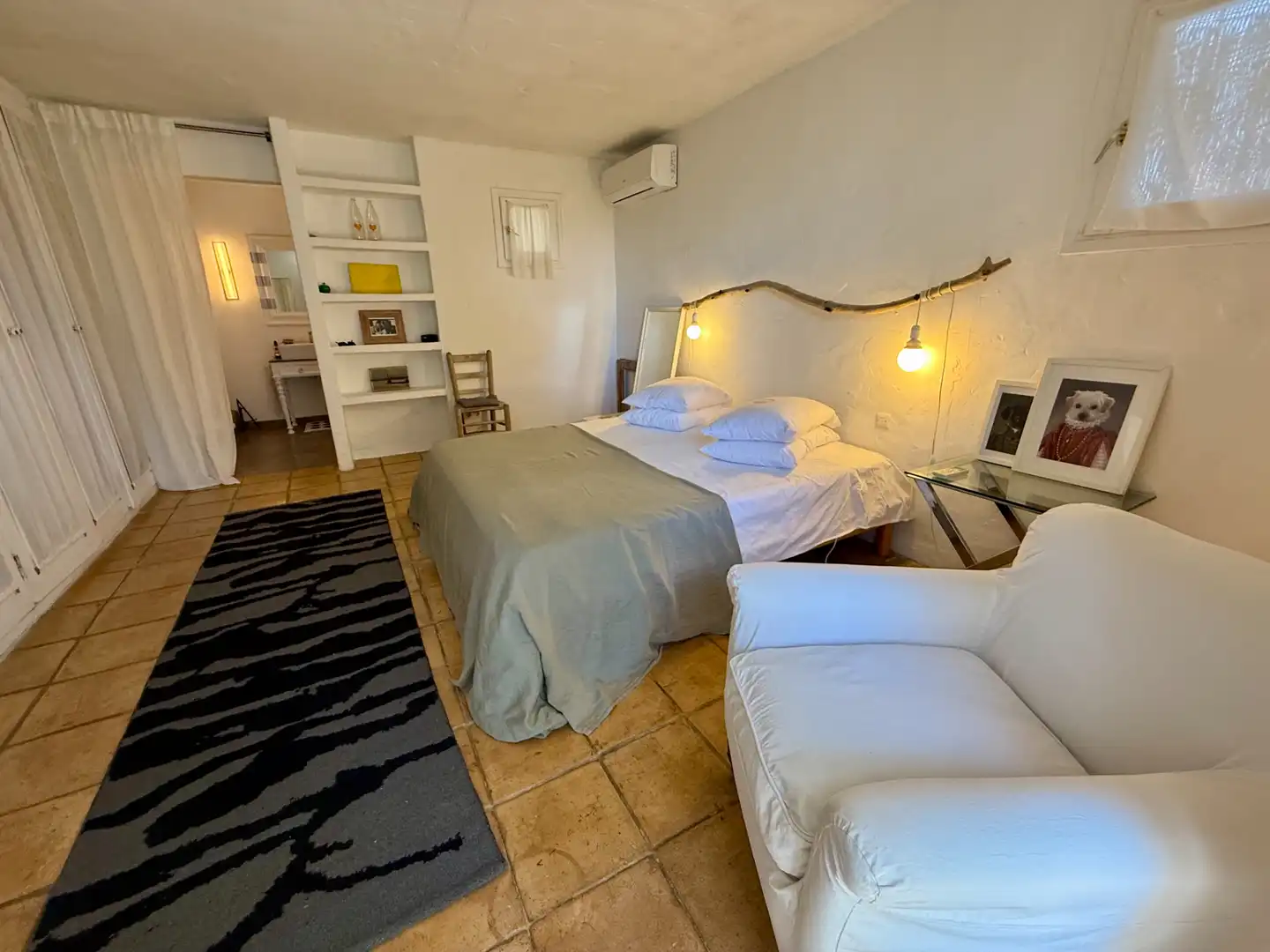 Bedroom of Country homes for sale in Santa Eulària des Riu  with Air Conditioner, Heating and Private garden