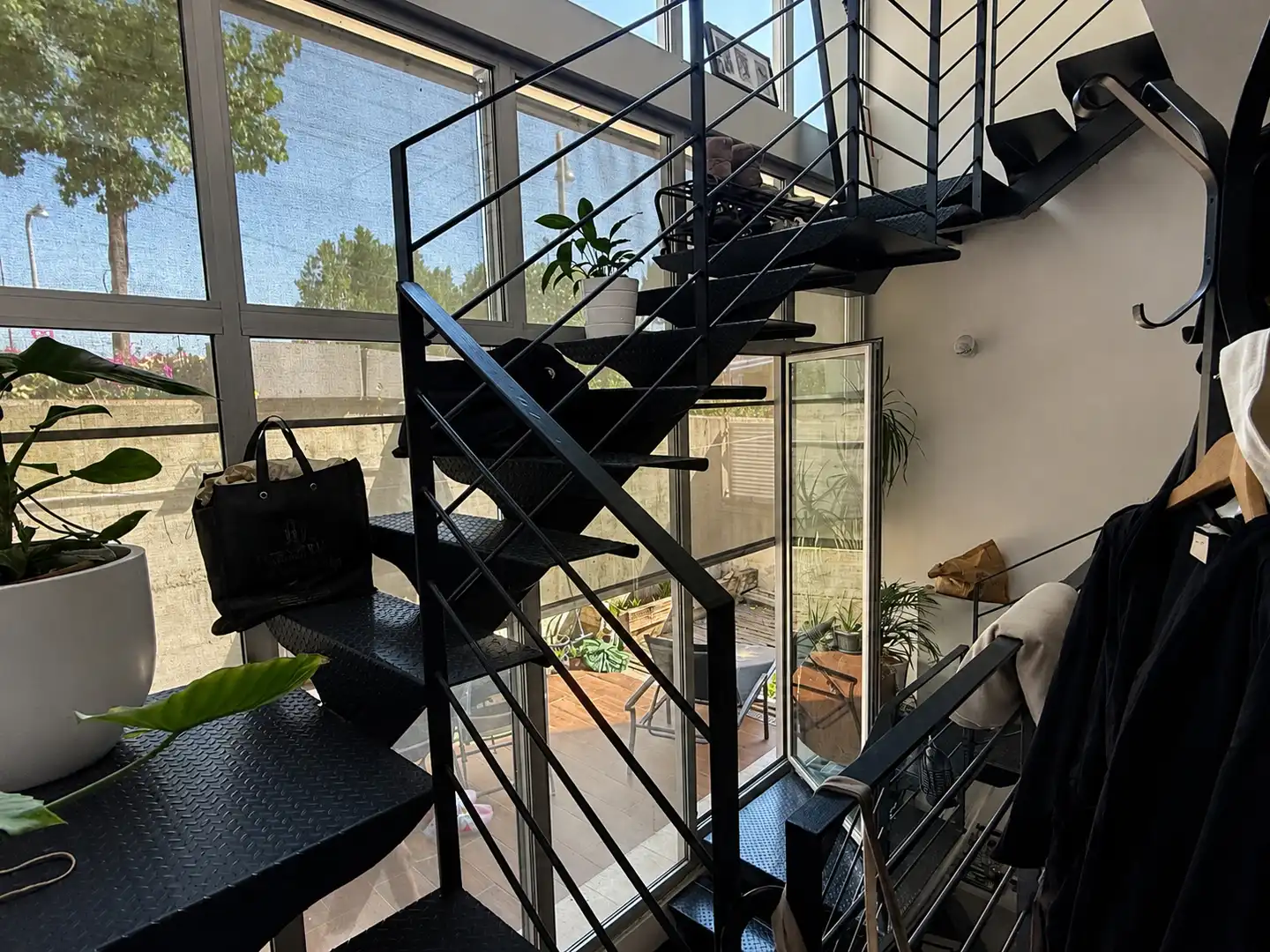 Terrasse von Maisonette zum Verkauf in El Papiol mit Klimaanlage, Heizung und Parkett