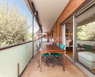 Terrace of Apartment for sale in Sant Cugat del Vallès  with Terrace, Swimming Pool and Balcony