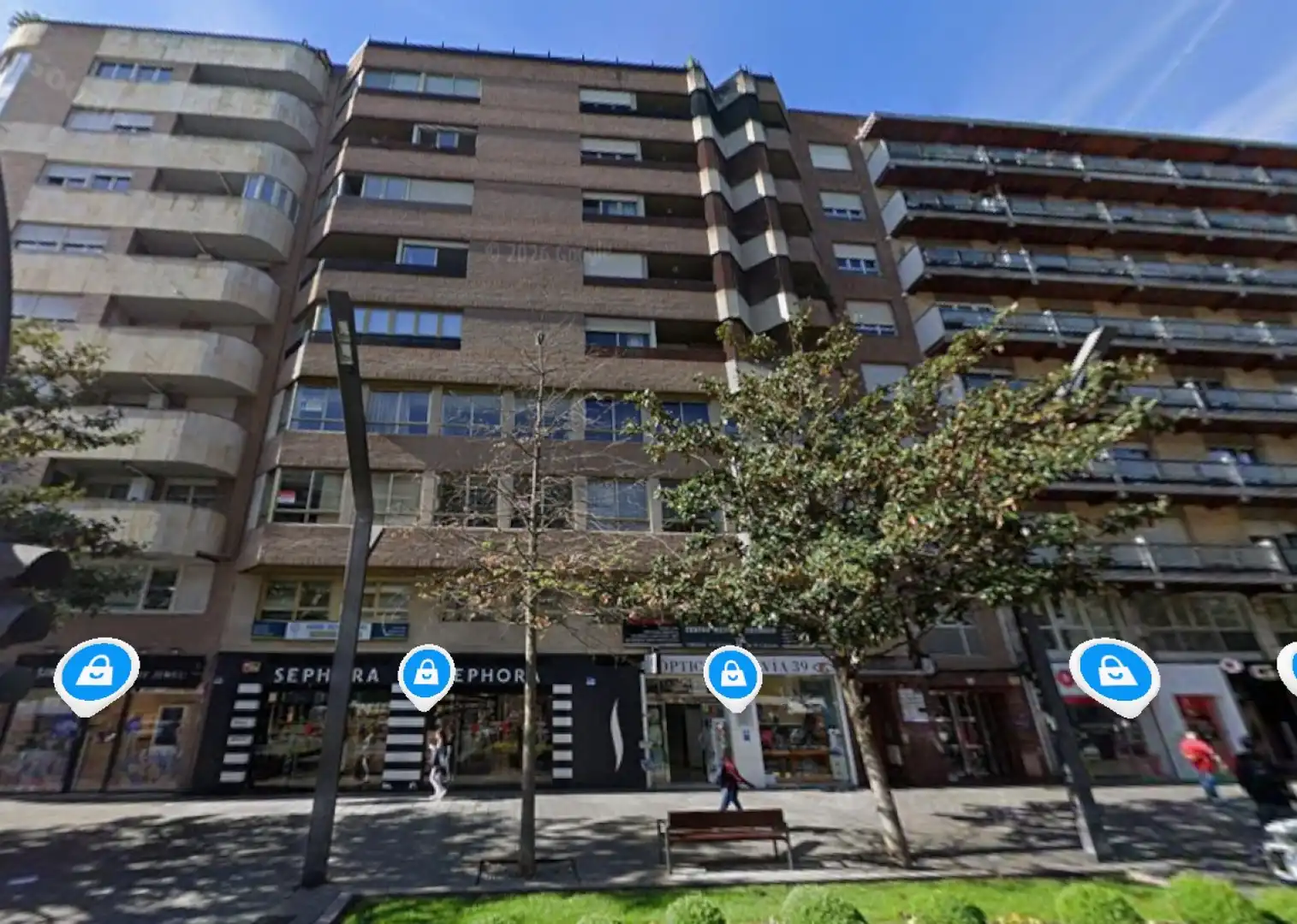 Vista exterior de Pis en venda en  Logroño amb Calefacció