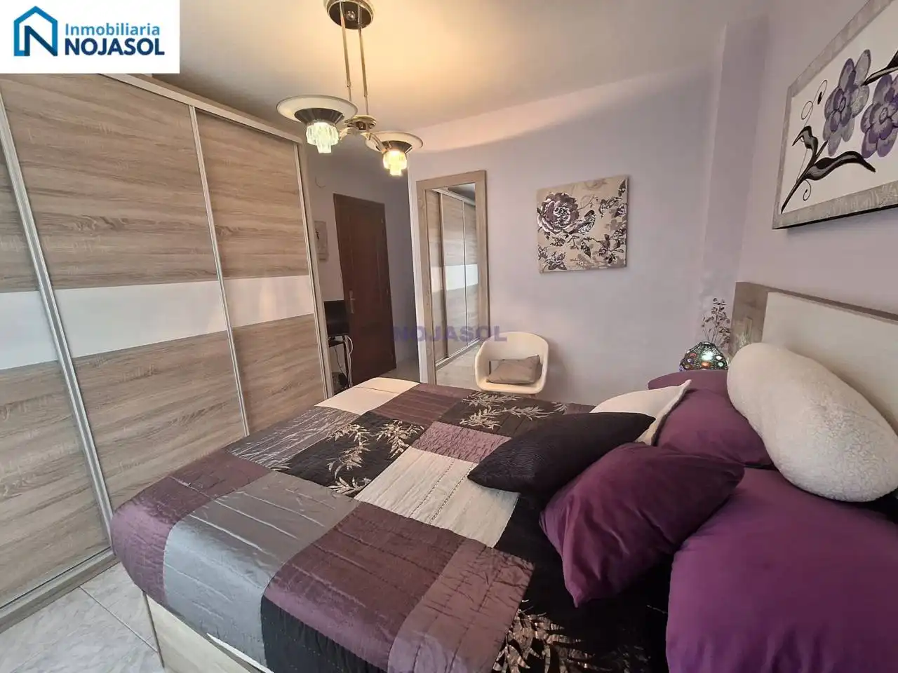 Schlafzimmer von Wohnungen zum Verkauf in Noja mit Heizung, Terrasse und Möbliert