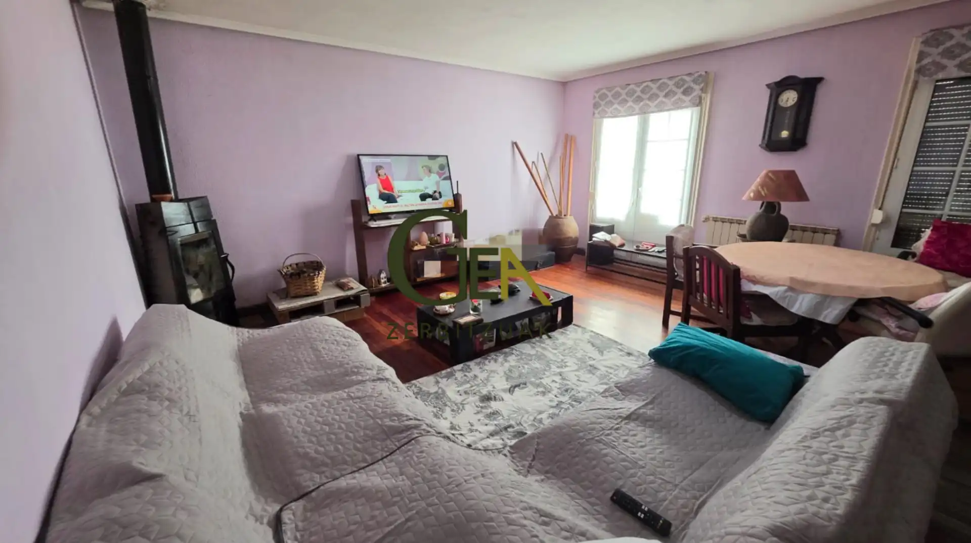 Sala de estar de Casa adosada en venta en Alkiza con Calefacción, Jardín privado y Terraza