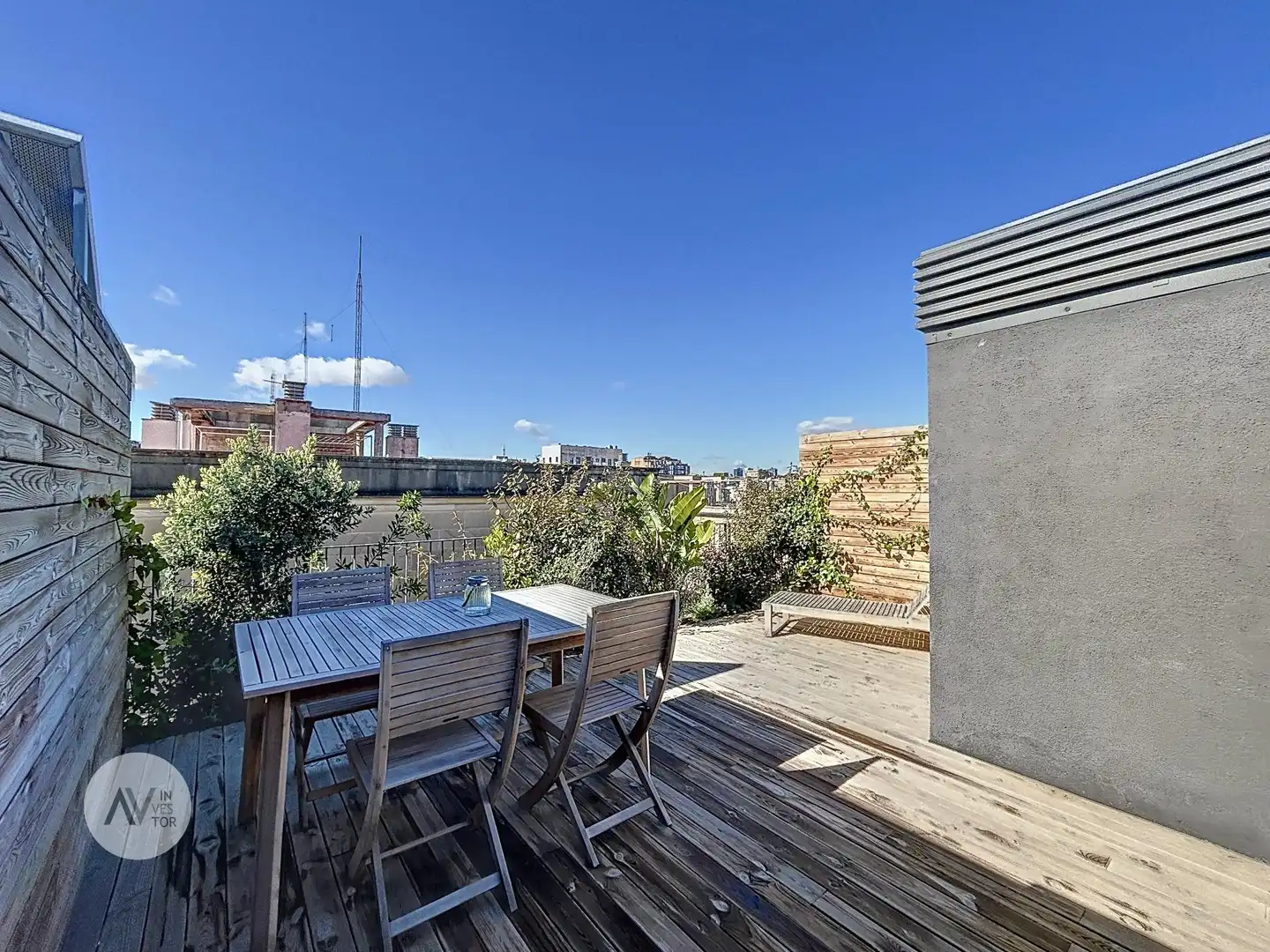 Terrasse von Dachboden zum Verkauf in Barcelona mit Klimaanlage, Heizung und Terrasse