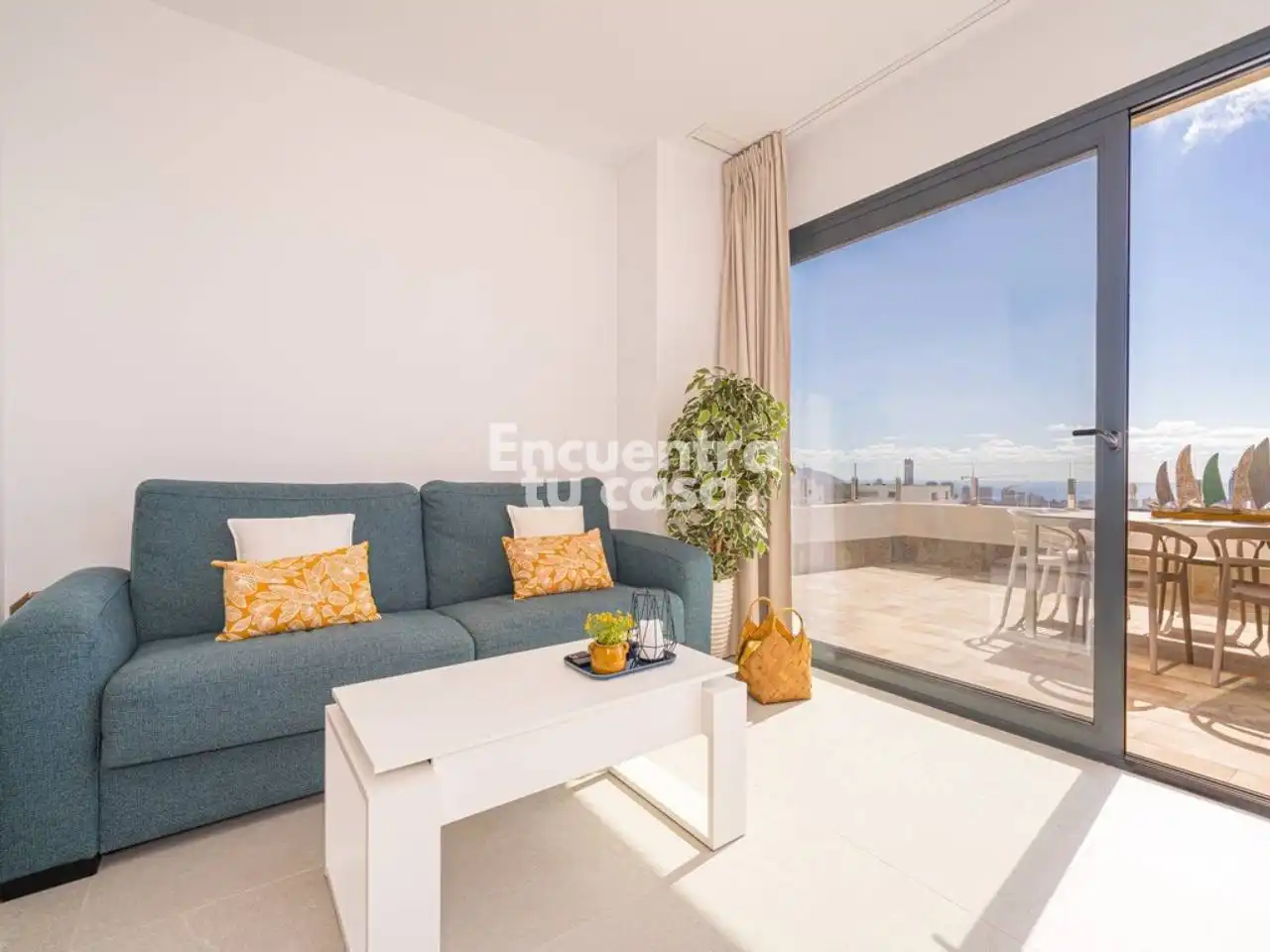 Bedroom of Attic for rent in Finestrat  with Air Conditioner, Heating and Terrace