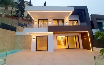 Exterior view of Duplex for sale in Benidorm  with Heating, Terrace and Swimming Pool