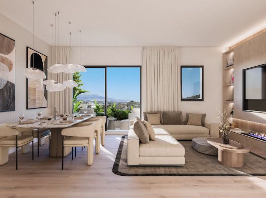 Sala d'estar de Apartament en venda en Villajoyosa / La Vila Joiosa amb Aire condicionat, Calefacció i Terrassa