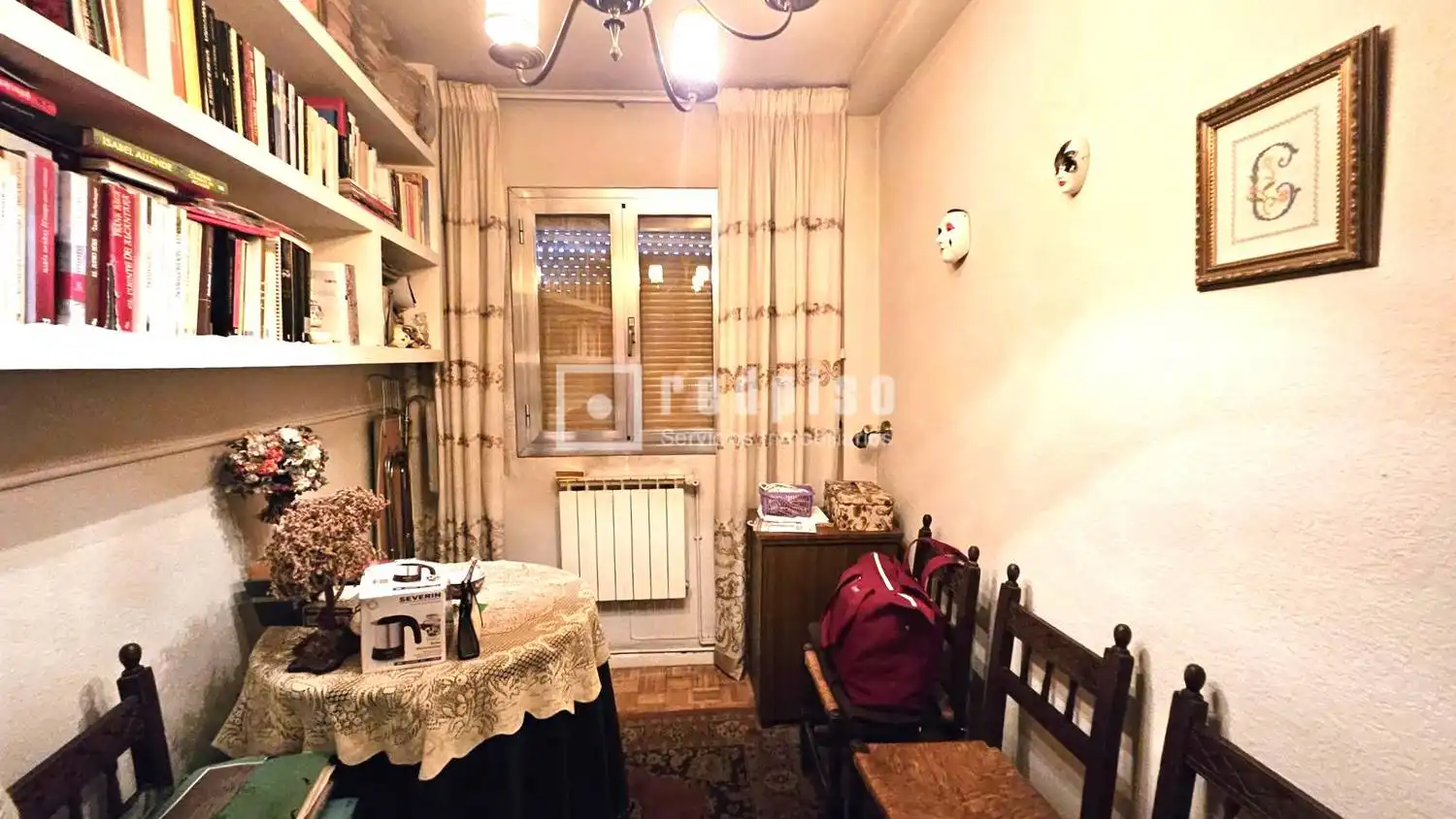 Bedroom of Flat for sale in Madrid  with Heating, Parquet flooring and Terrace