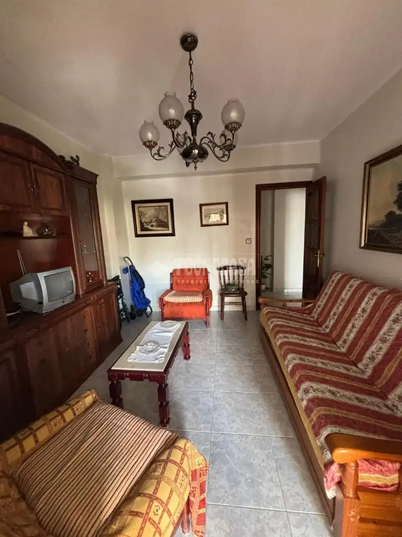 Sala de estar de Piso en venta en Sevilla con Terraza