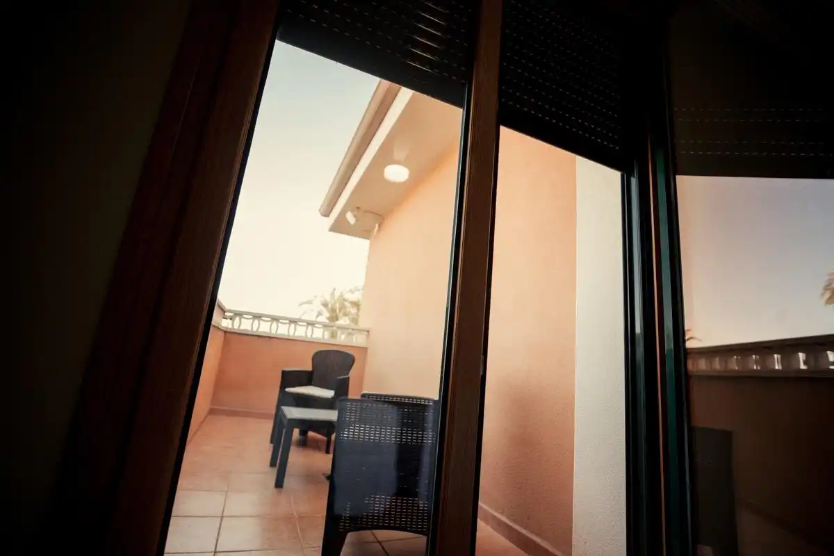 Terrasse von Haus oder Chalet zur Miete in Elche / Elx mit Klimaanlage, Heizung und Privatgarten