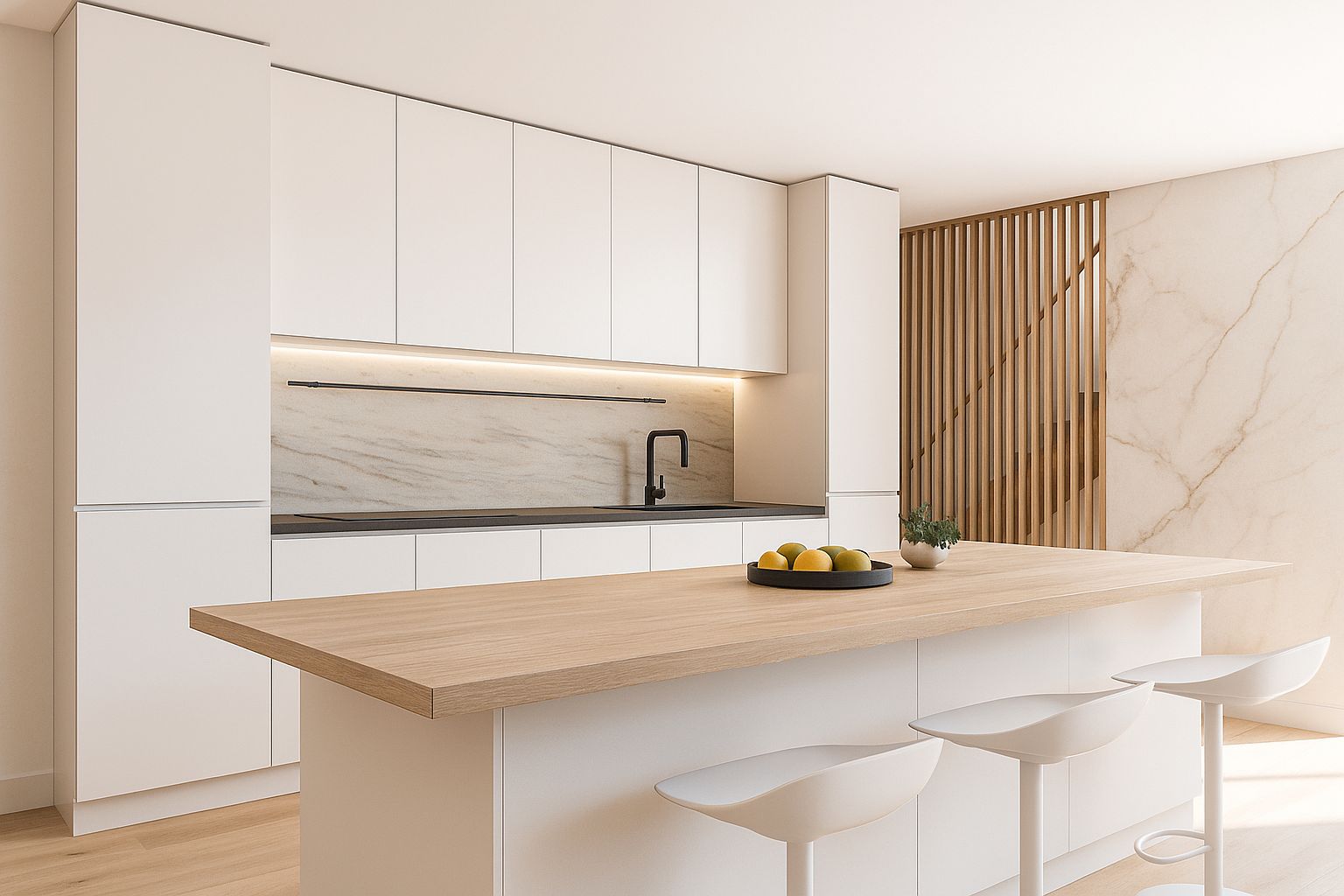 Cocina de Casa adosada en venta en Sant Pol de Mar con Aire acondicionado, Calefacción y Jardín privado