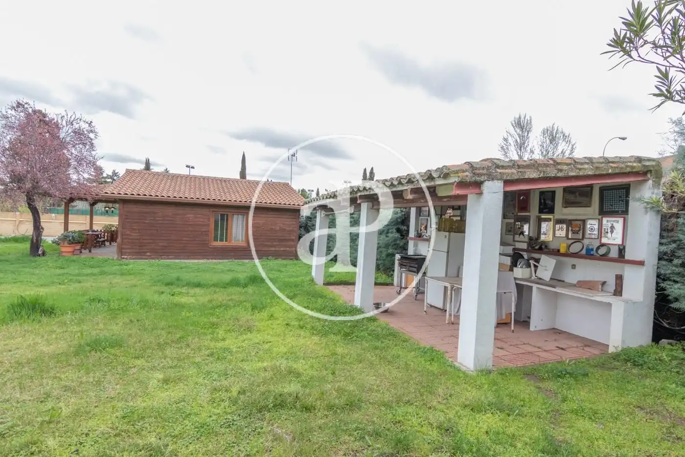 Garden of Houses for sale in Madrid  with Heating, Private garden and Terrace