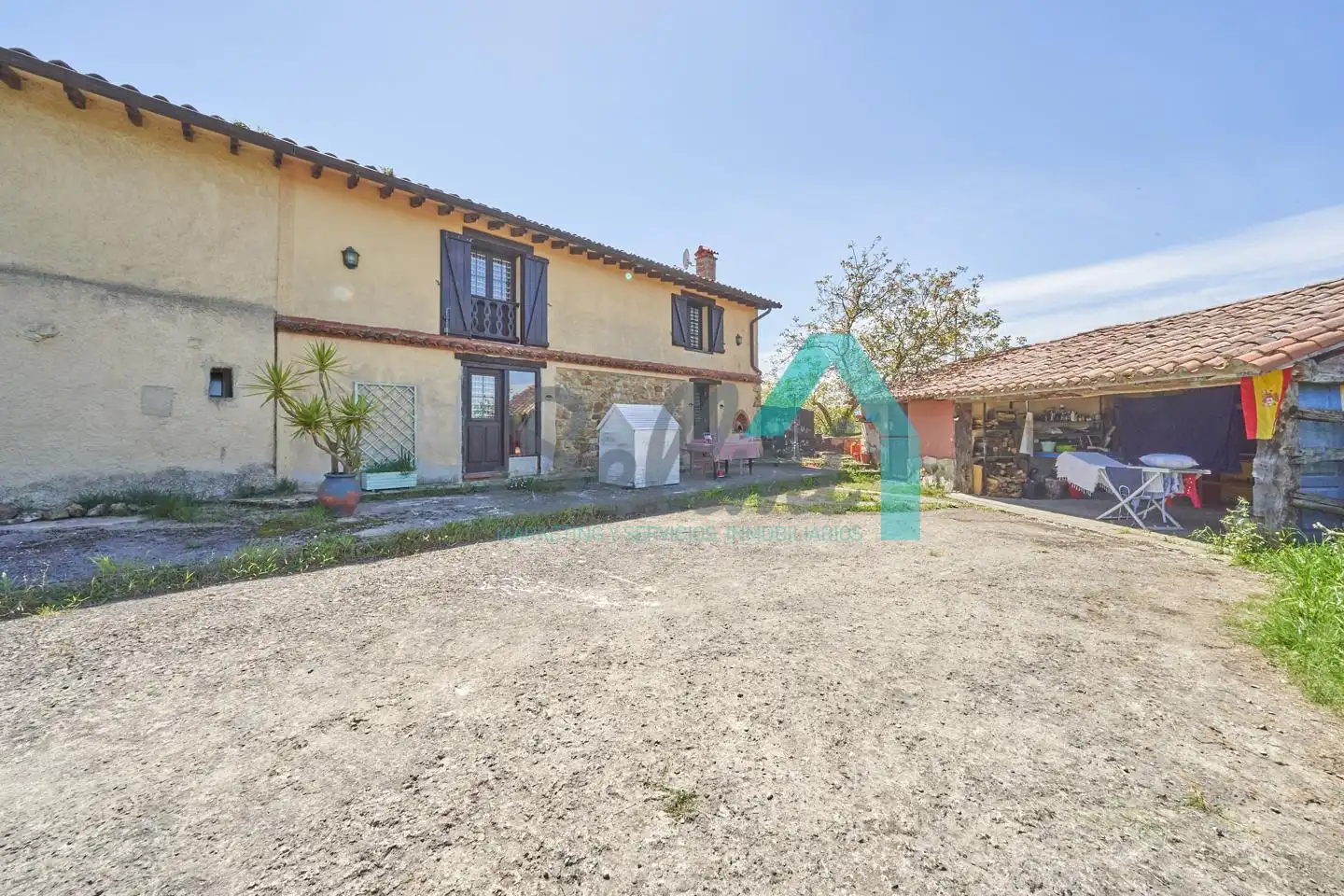 Vista exterior de Casa o chalet en venta en Siero con Calefacción, Jardín privado y Parquet