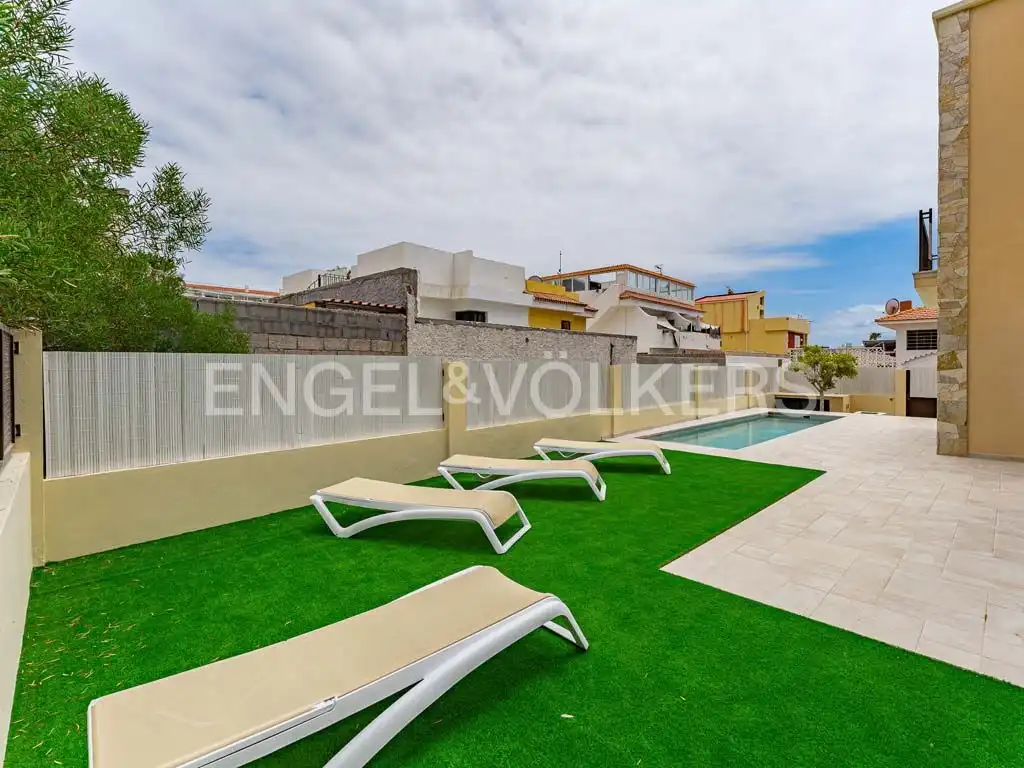 Terrassa de Casa o xalet en venda en Granadilla de Abona amb Aire condicionat, Terrassa i Piscina