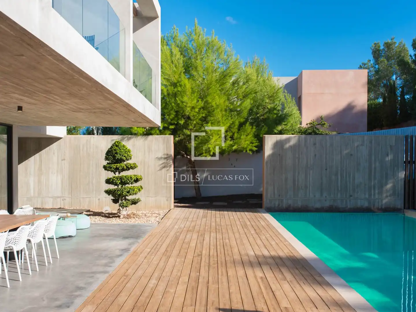 Terrassa de Casa o xalet en venda en Sant Josep de sa Talaia amb Aire condicionat, Calefacció i Jardí privat
