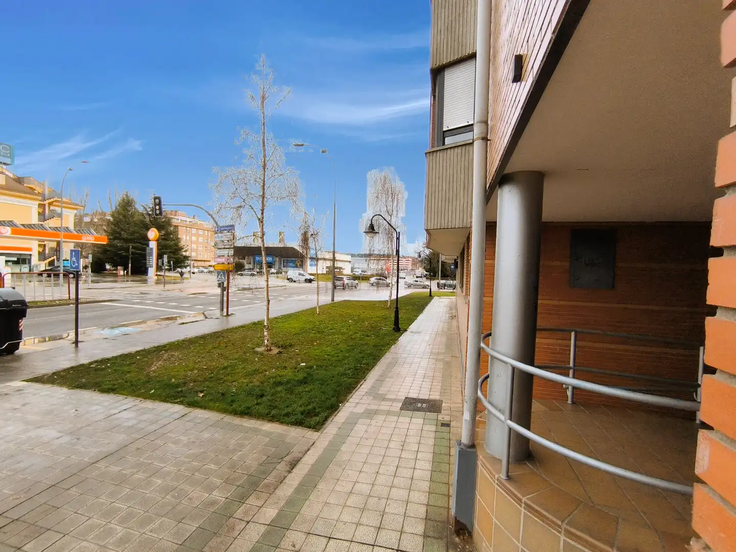 Exterior view of Ground floor for rent in Palencia  with Heating, Parquet flooring and Storage room