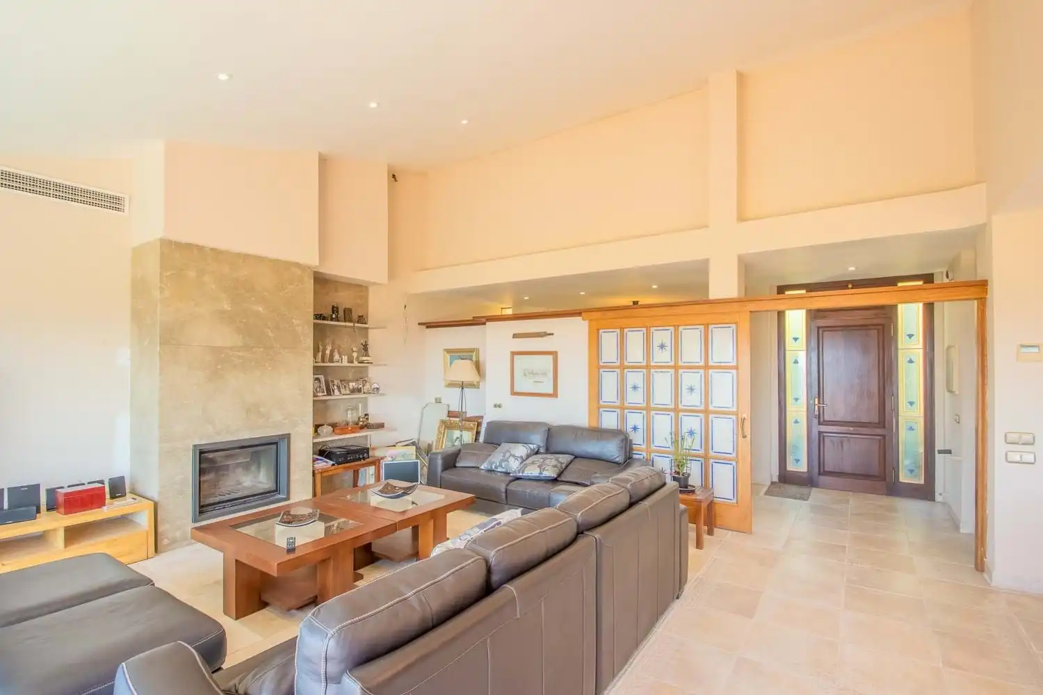 Living room of Houses for sale in Calvià  with Air Conditioner, Terrace and Balcony