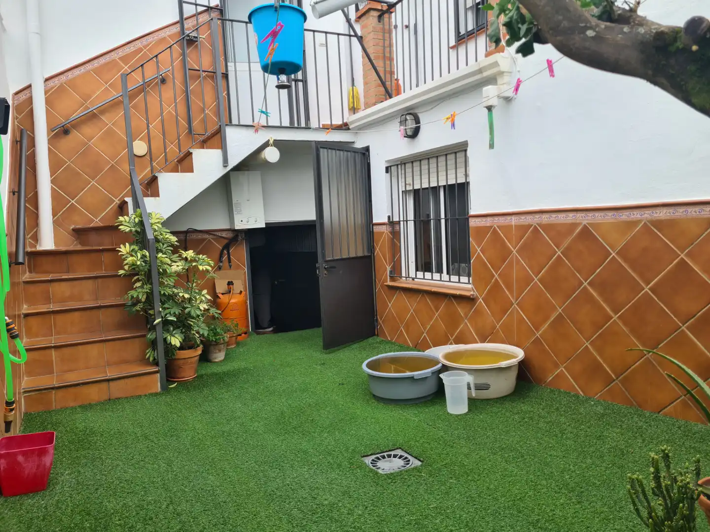 Jardín de Casa adosada en venta en Higuera de la Sierra con Aire acondicionado, Terraza y Trastero