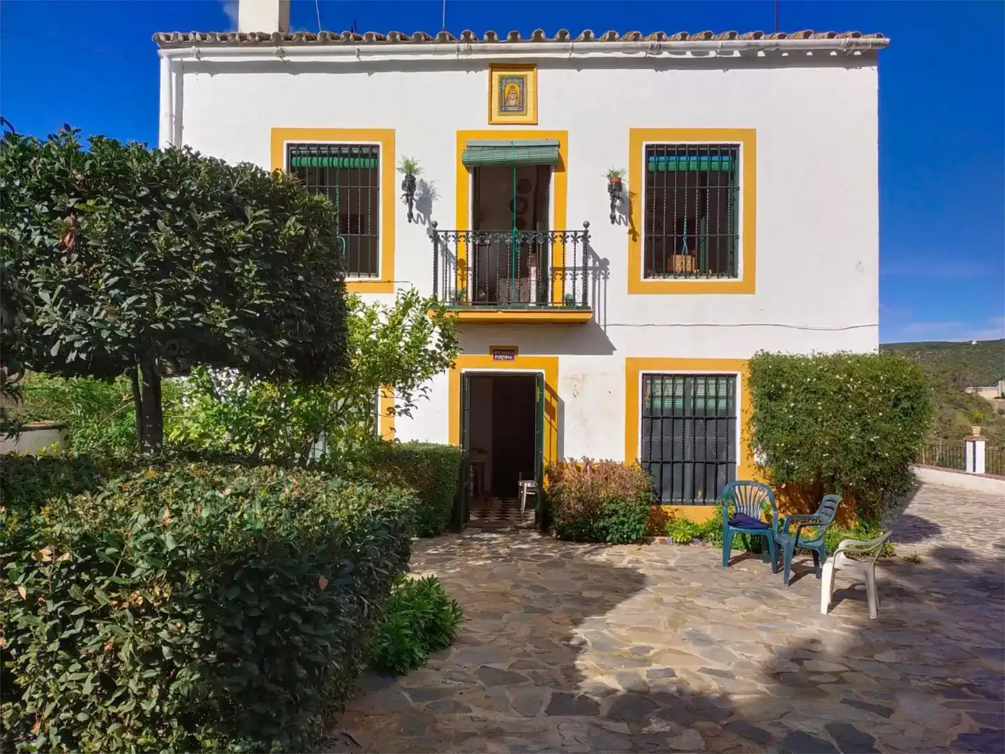 Vista exterior de Finca rústica en venda en Hornachuelos amb Jardí privat, Piscina i Moblat