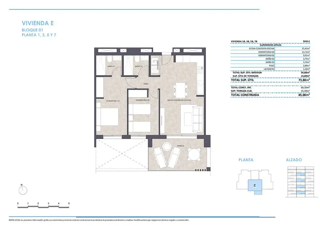 Apartamento con piscina en venta en Zona Levante - Playa Fossa, imagen 30