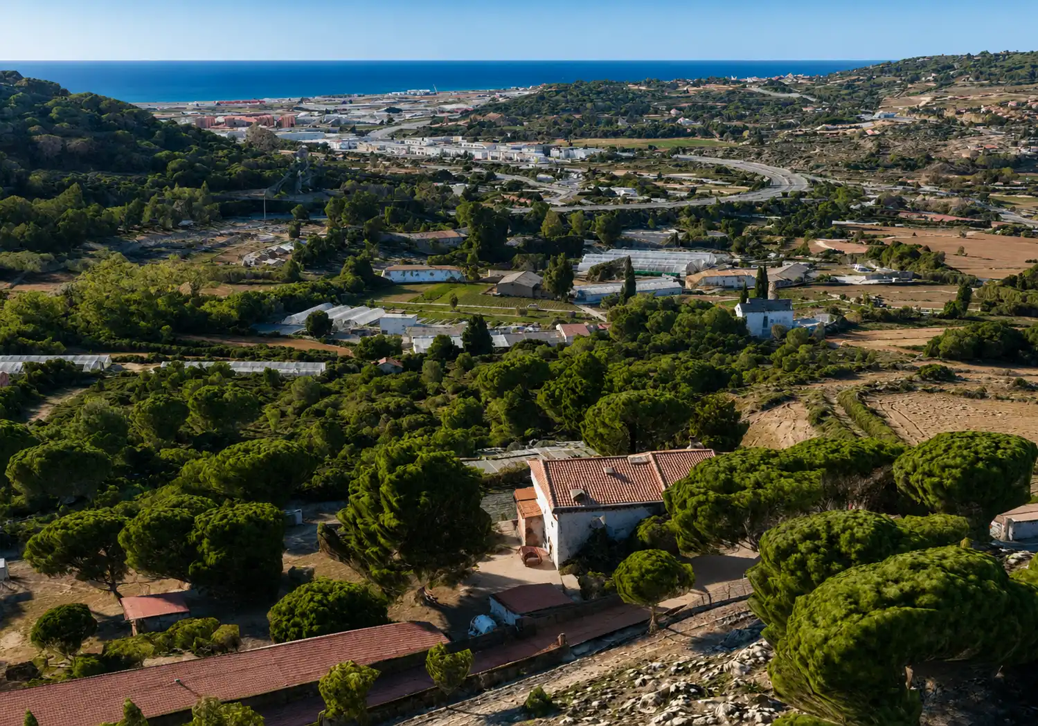 Exterior view of Country homes for sale in Argentona  with Air Conditioner, Heating and Private garden