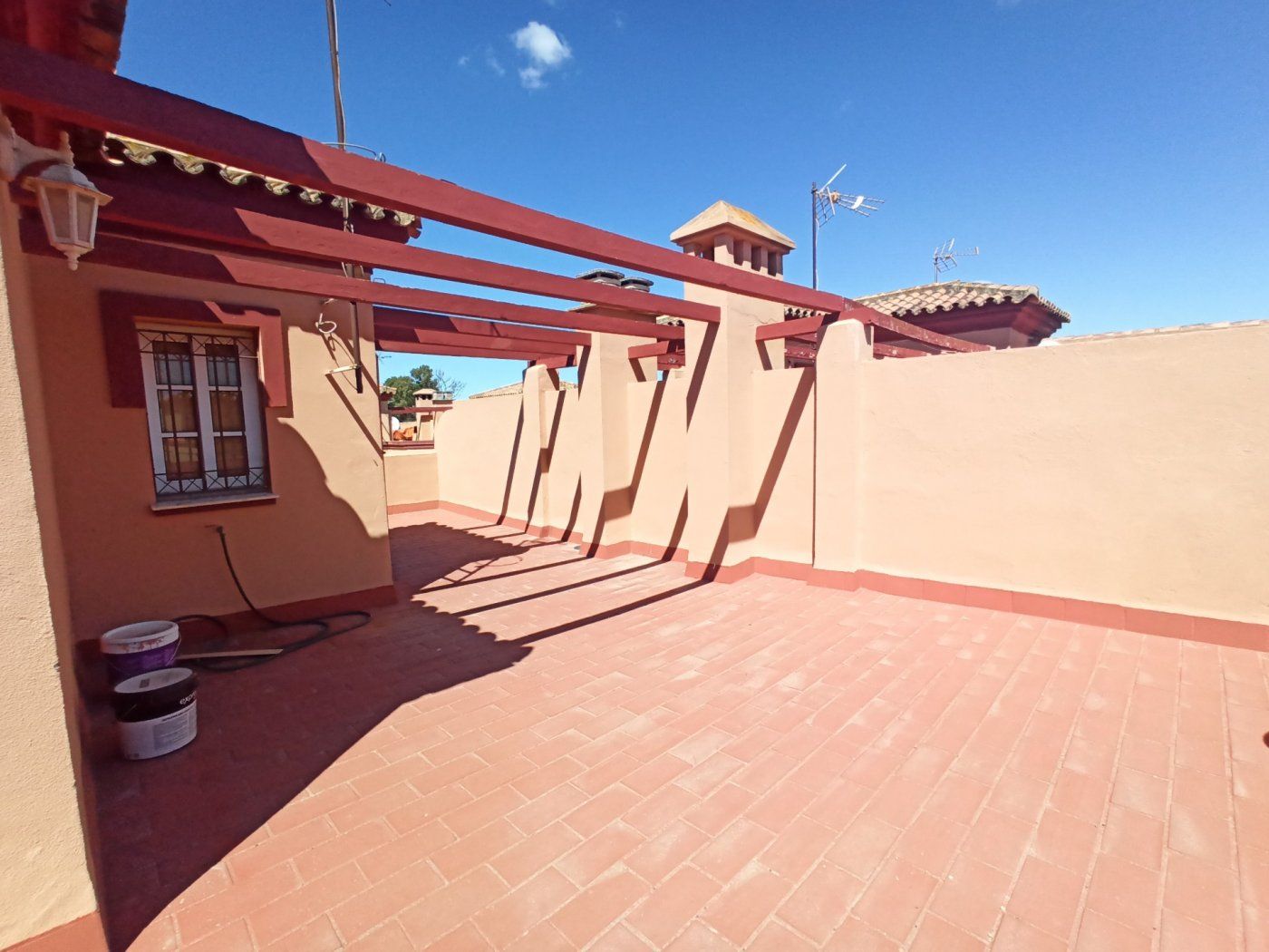 Terrace of Single-family semi-detached for sale in Algeciras  with Private garden and Balcony
