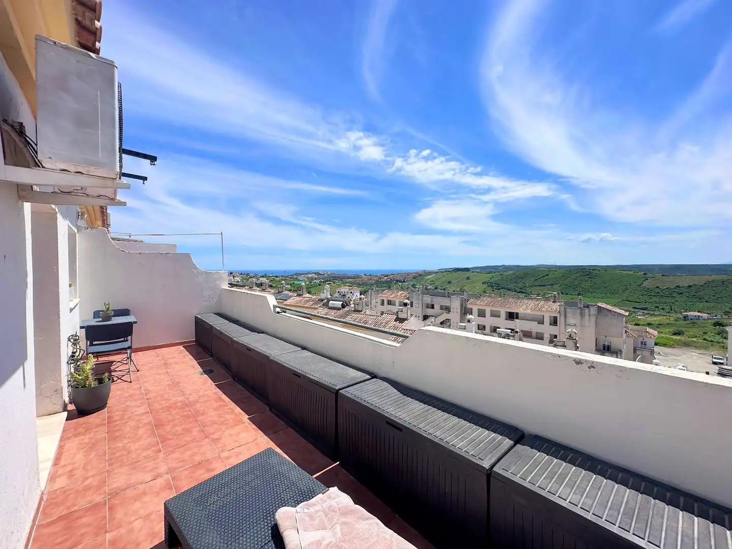 Terraza de Ático en venta en Manilva con Aire acondicionado, Terraza y Piscina