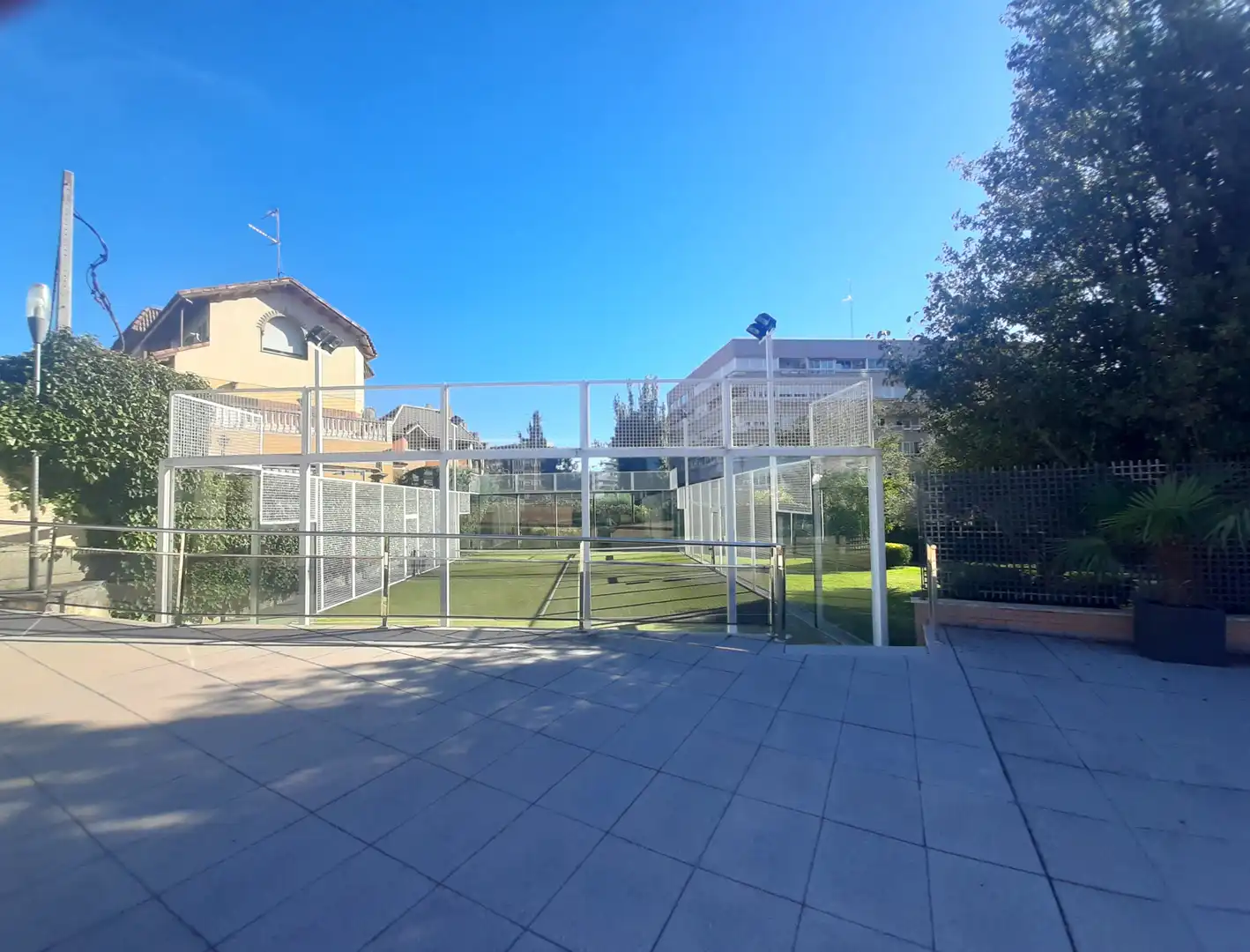 Vista exterior de Piso de alquiler en Madrid con Aire acondicionado, Calefacción y Parquet