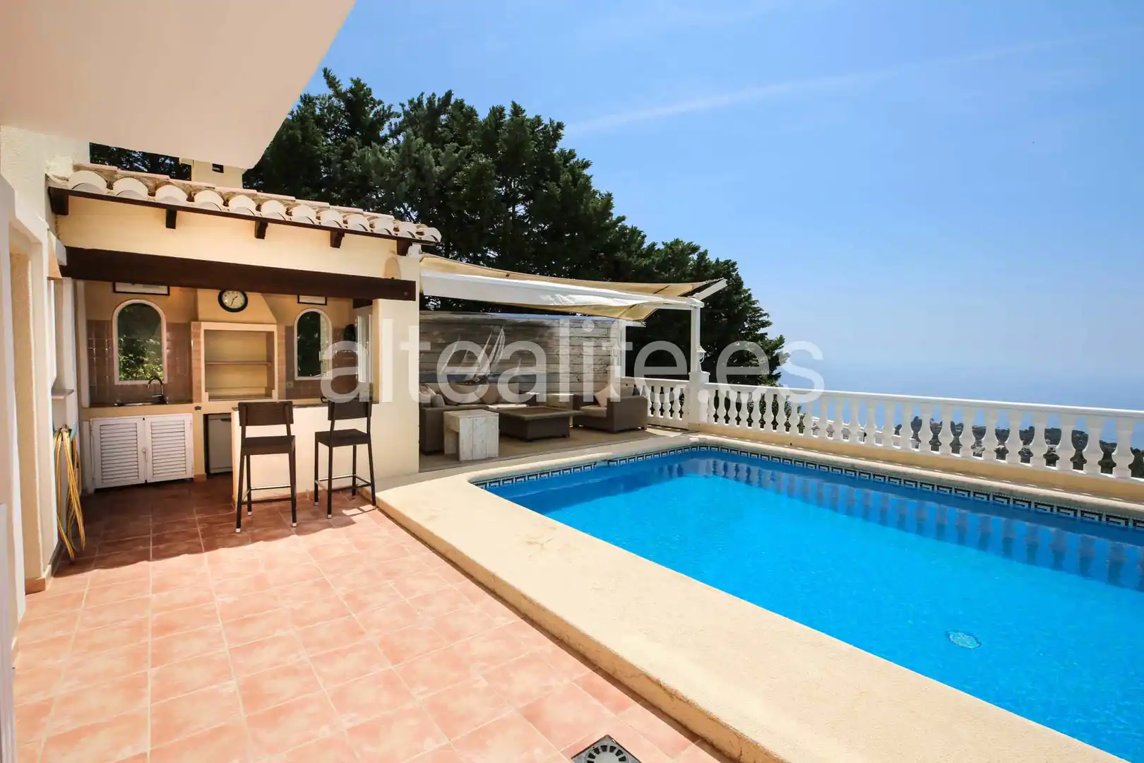 Exterior view of Houses for sale in Altea  with Air Conditioner, Heating and Private garden