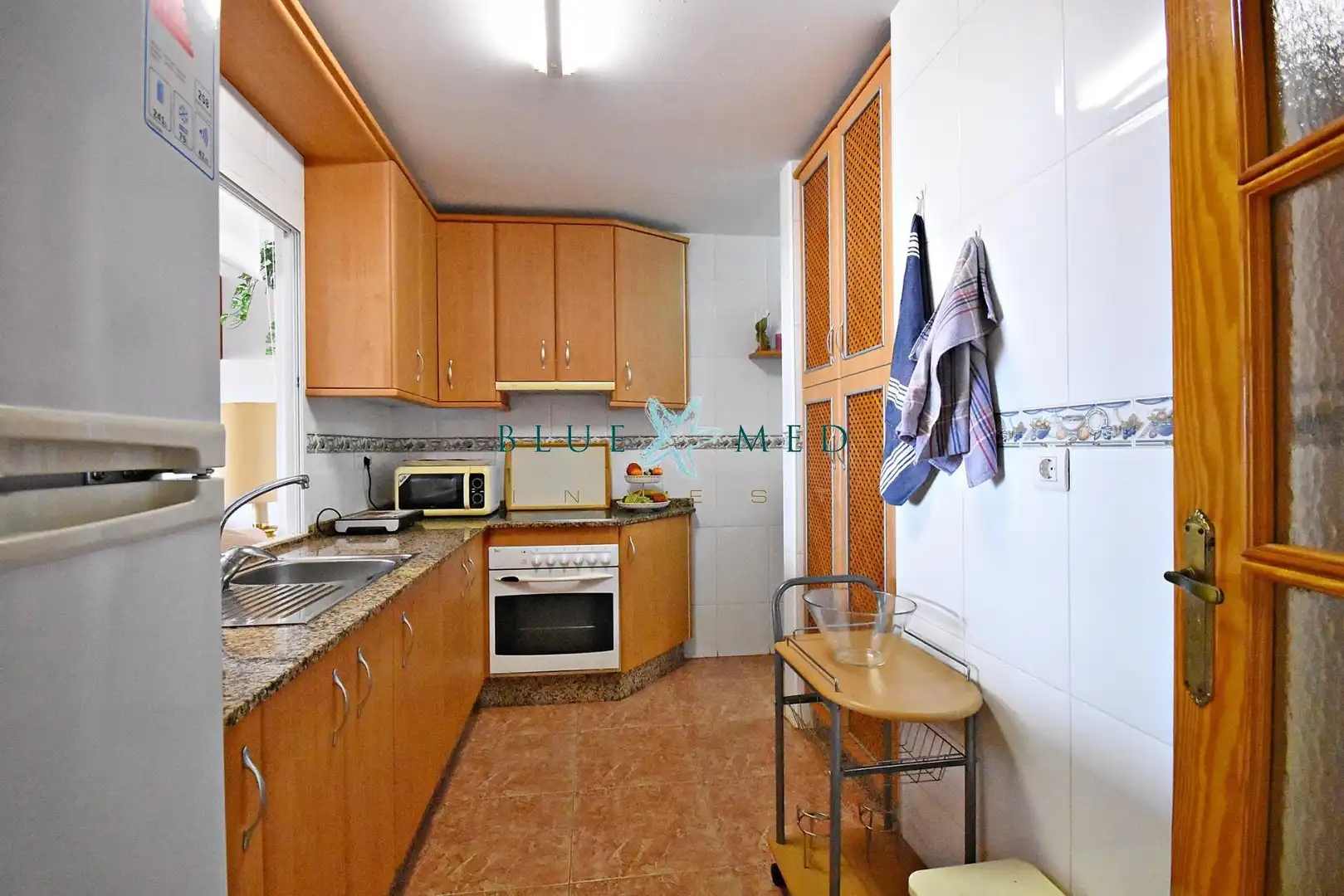 Cocina de Piso en venta en Mazarrón con Terraza y Amueblado