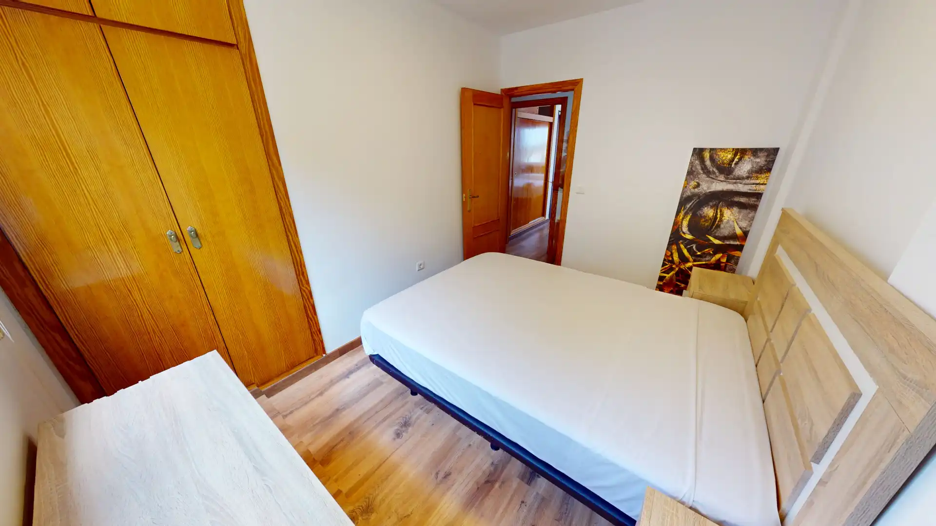 Schlafzimmer von Einfamilien-Reihenhaus zum Verkauf in El Campello mit Klimaanlage, Privatgarten und Terrasse