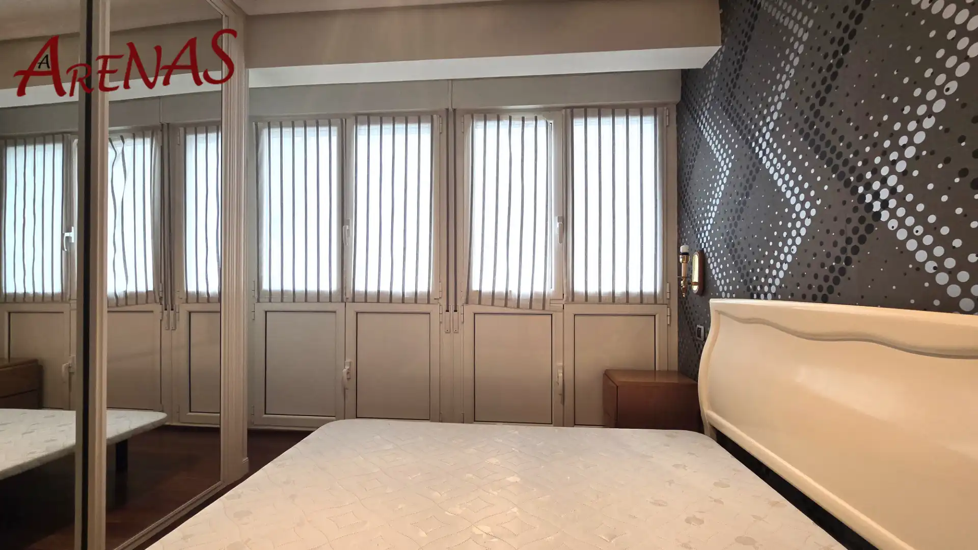 Schlafzimmer von Wohnung zum Verkauf in Laredo mit Heizung, Parkett und Möbliert