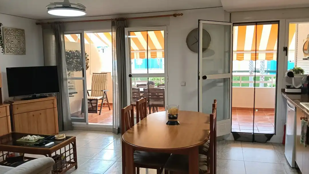 Comedor de Apartamento en venta en Xeraco con Terraza, Trastero y Amueblado