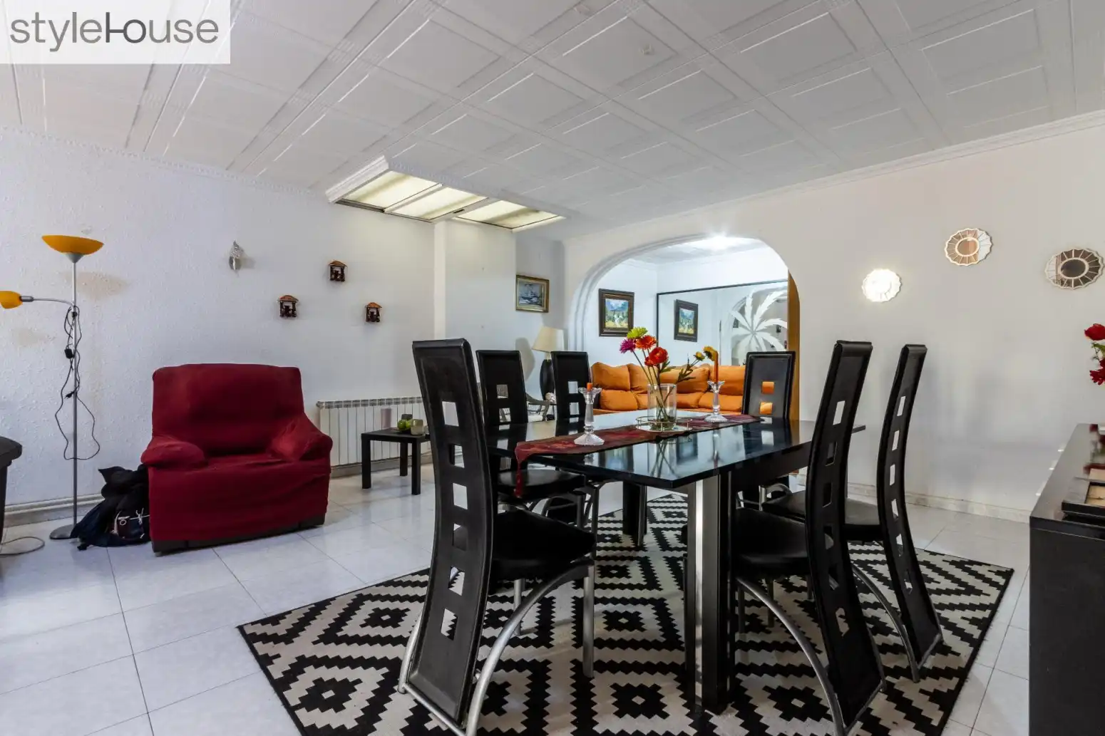 Dining room of Houses for sale in Terrassa  with Parquet flooring, Terrace and Storage room
