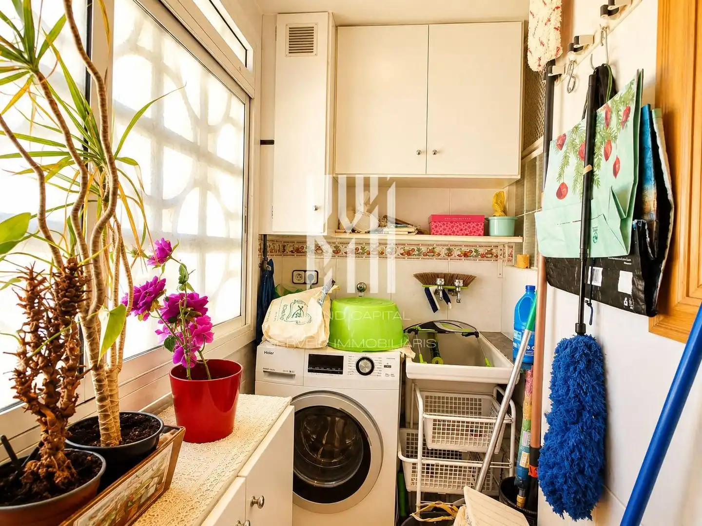 Kitchen of Attic for sale in Girona  with Air Conditioner, Heating and Balcony