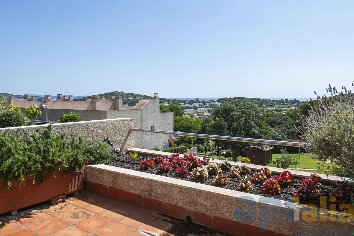 Terraza de Casa adosada en venta en Sant Feliu de Guíxols con Calefacción, Jardín privado y Terraza