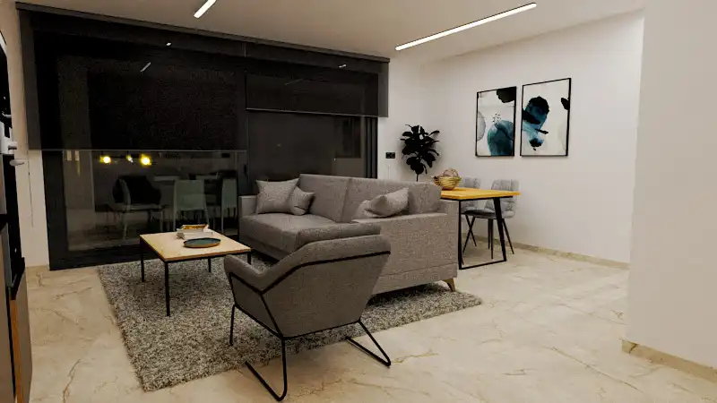 Sala de estar de Apartamento en venta en Pilar de la Horadada