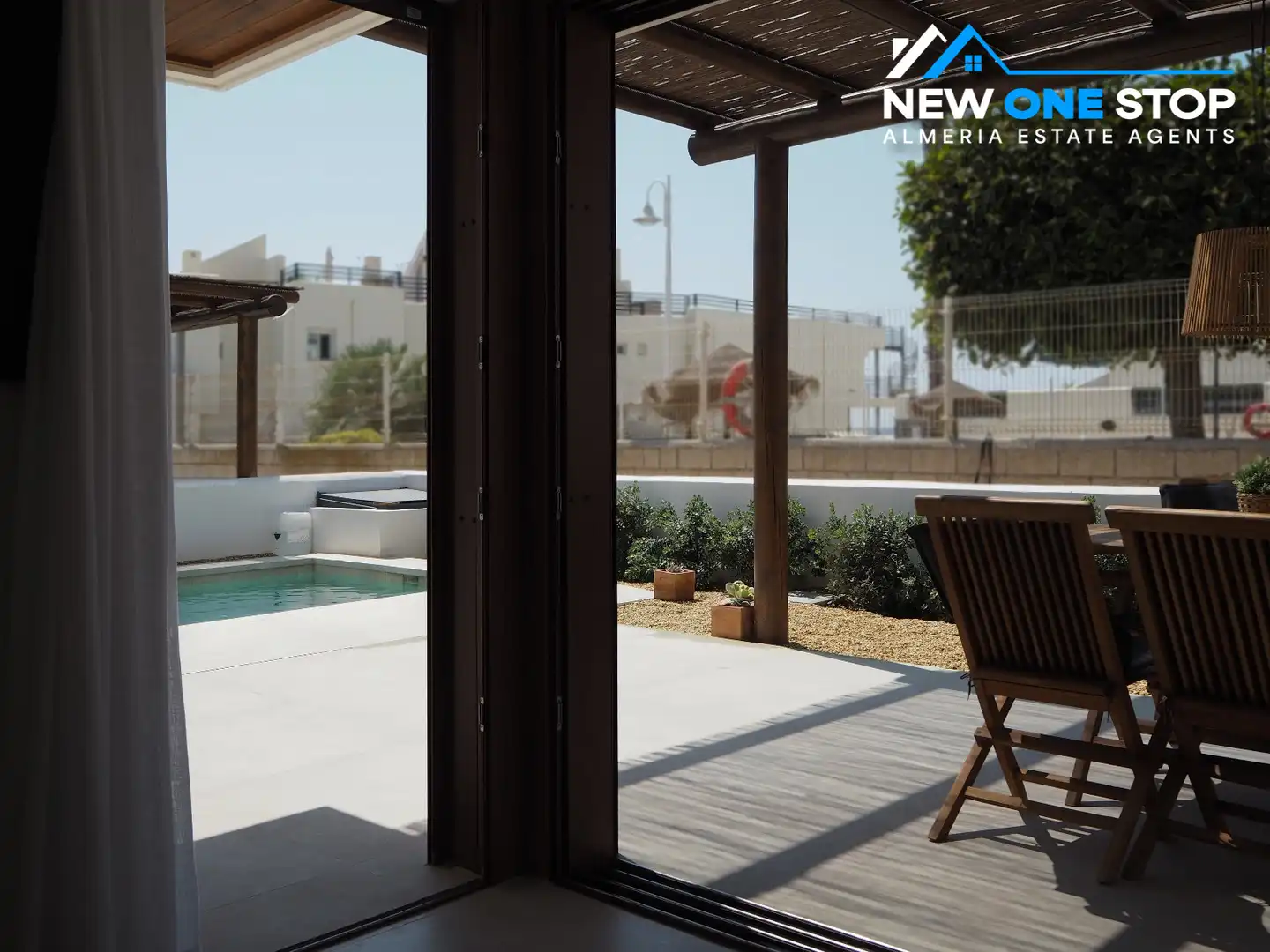 Terraza de Casa o chalet en venta en Cuevas del Almanzora con Jardín privado, Terraza y Piscina