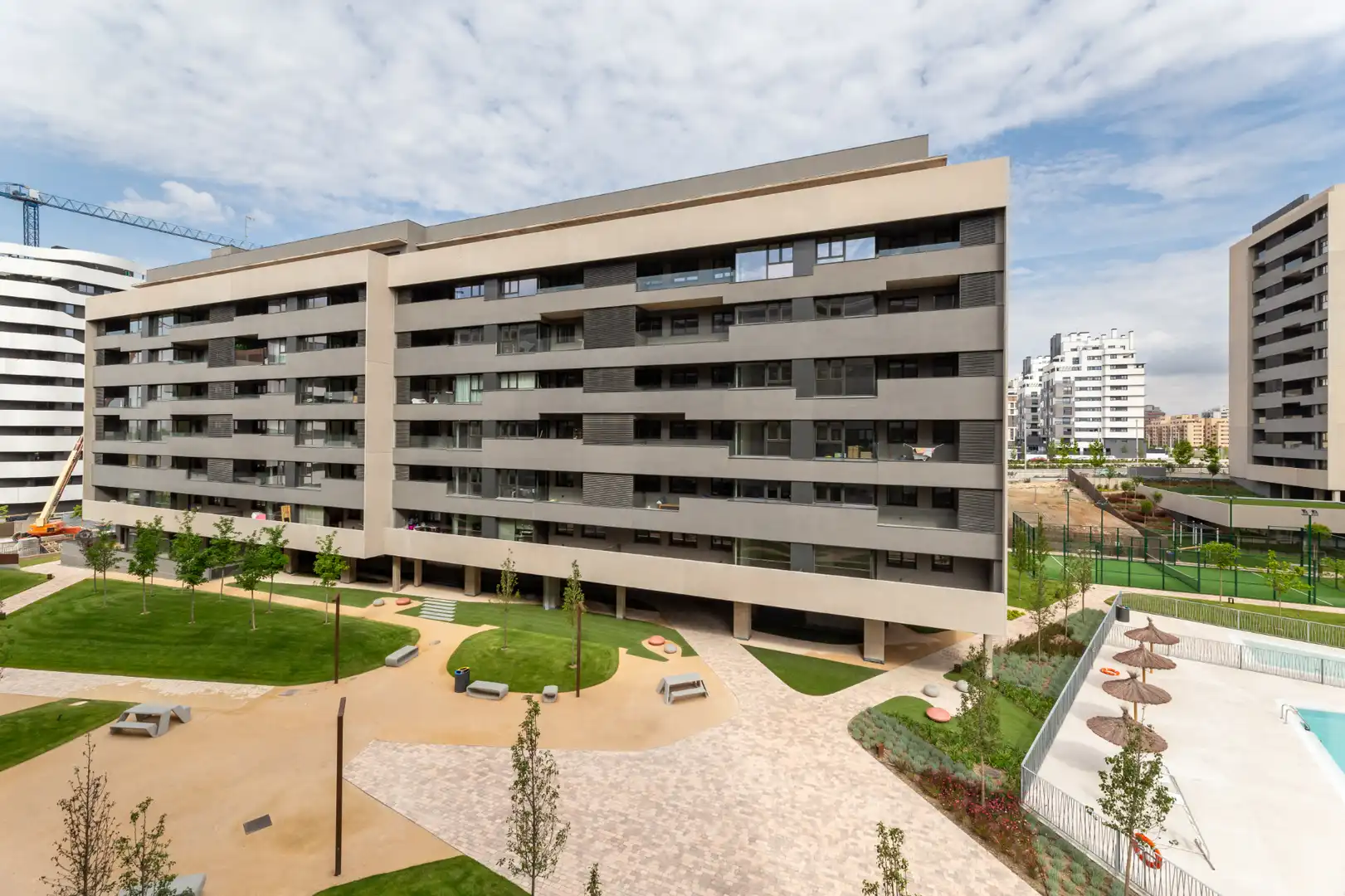 Vista exterior de Pis en venda en Madrid amb Aire condicionat, Terrassa i Traster