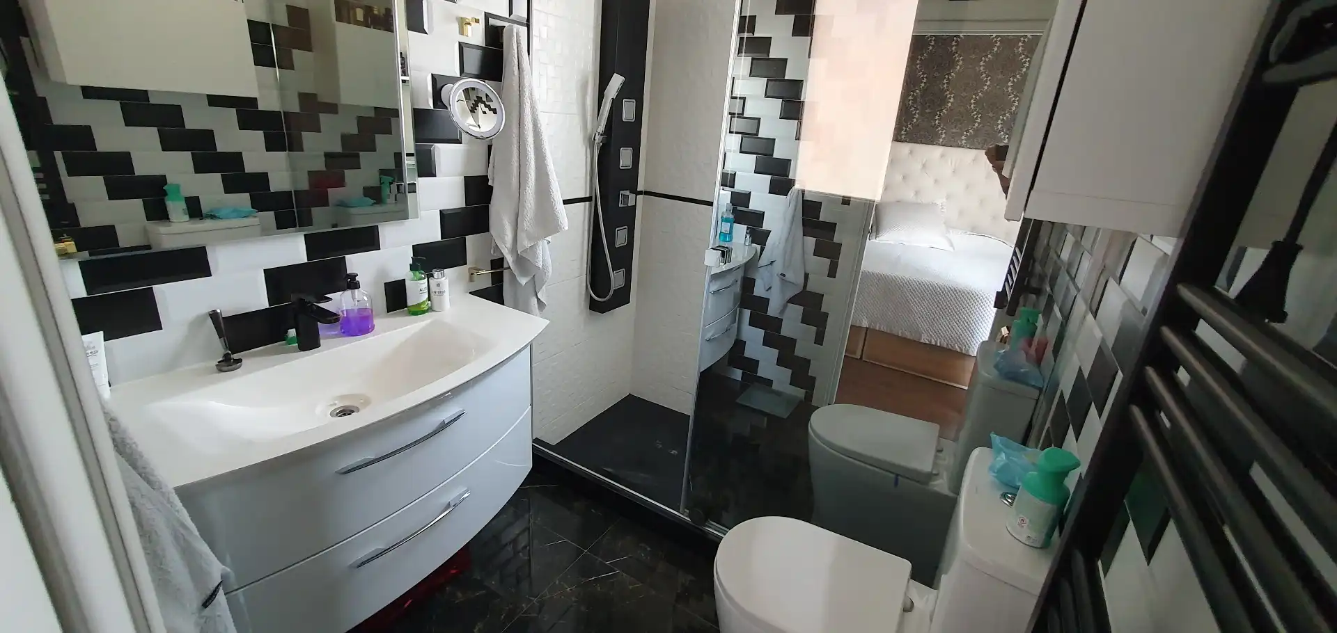 Baño de Casa o chalet en venta en Gandia con Aire acondicionado, Calefacción y Jardín privado