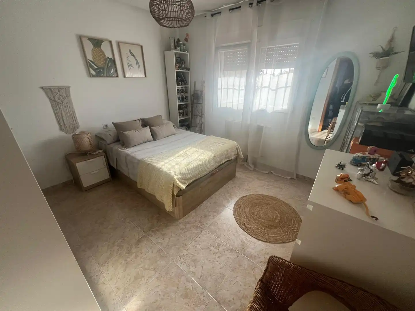Bedroom of Detached homes for sale in Argamasilla de Calatrava  with Air Conditioner, Heating and Private garden